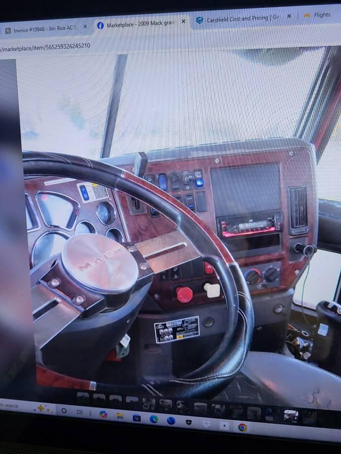 Used 2009 Mack Granite GU713 Dump Truck