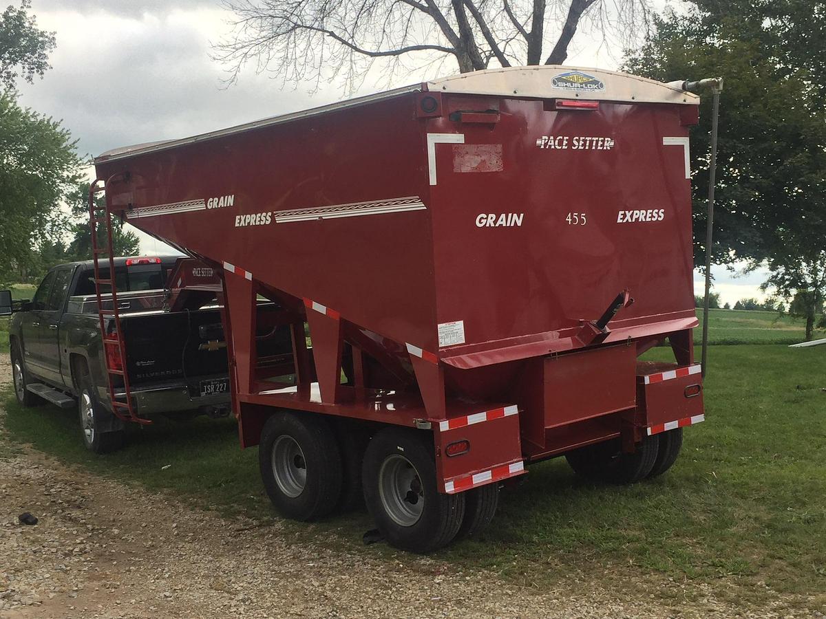 Used 2012 K&O 450 Grain Express Gooseneck Trailer