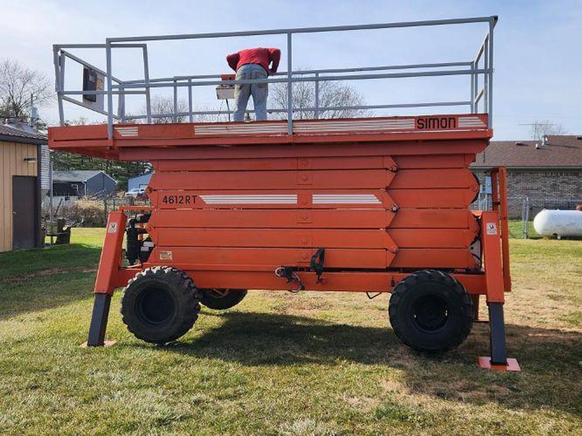 Used 2007 SIMON scissor lift