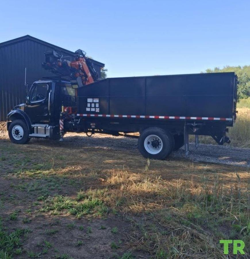 Used 2024 Freightliner Business Class M2 106 with Fassi F145 AZ Grapple & 16-Foot Dump Bed