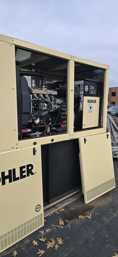 Used 2025 Kohler 60REOZK 60kW Diesel Generator