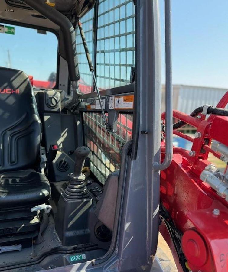 Used 2022 Takeuchi Tl12v2 Skid Steer & FAE Mulcher