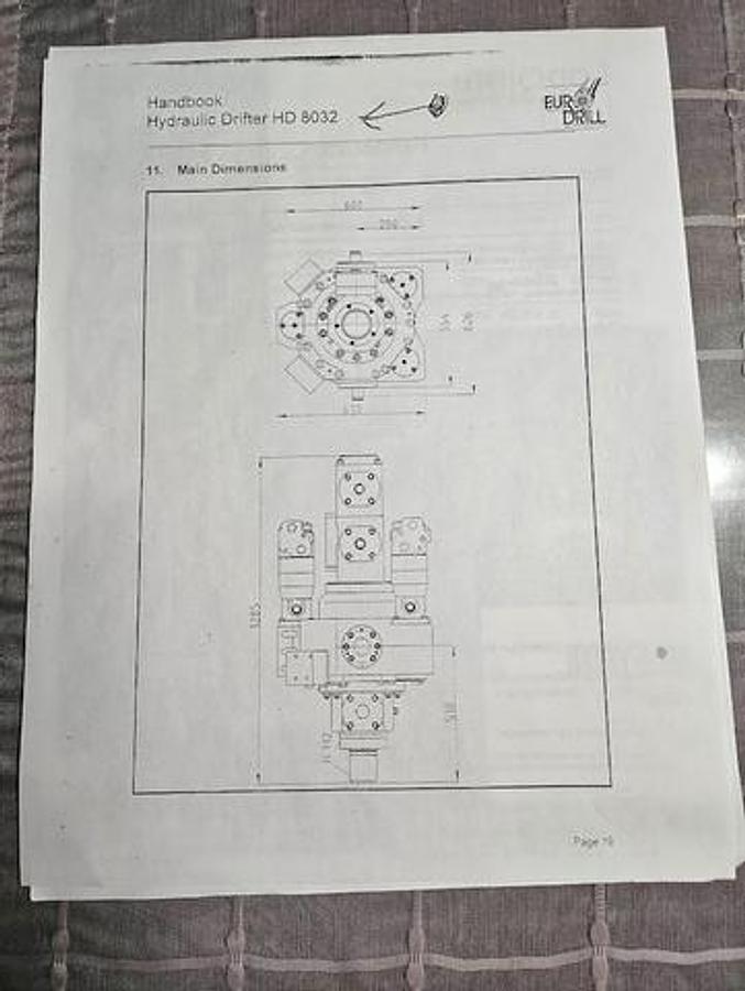 Used 2002 Davey Drill DK825