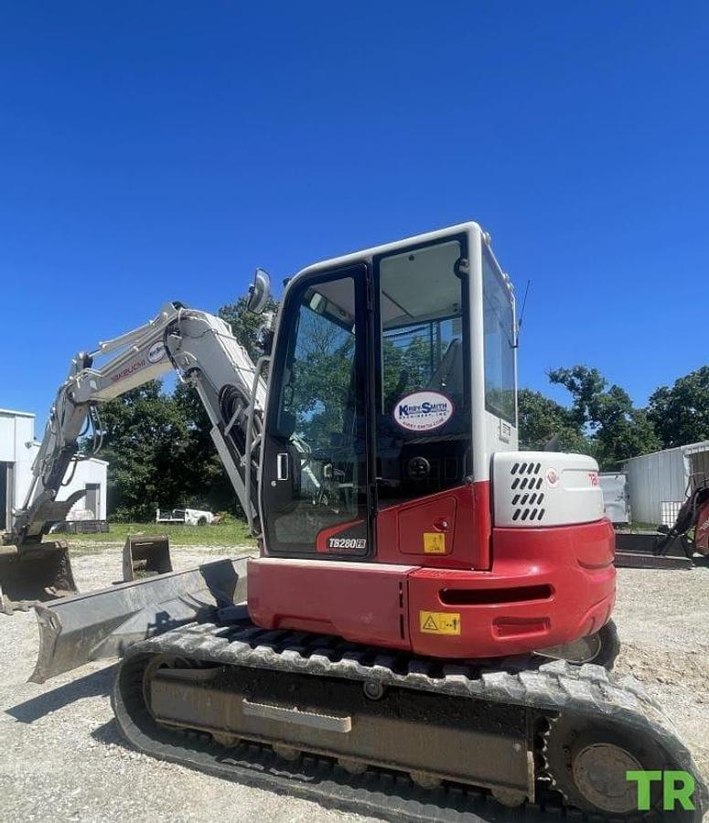 Used 2020 Takeuchi TB280FR Compact Excavator