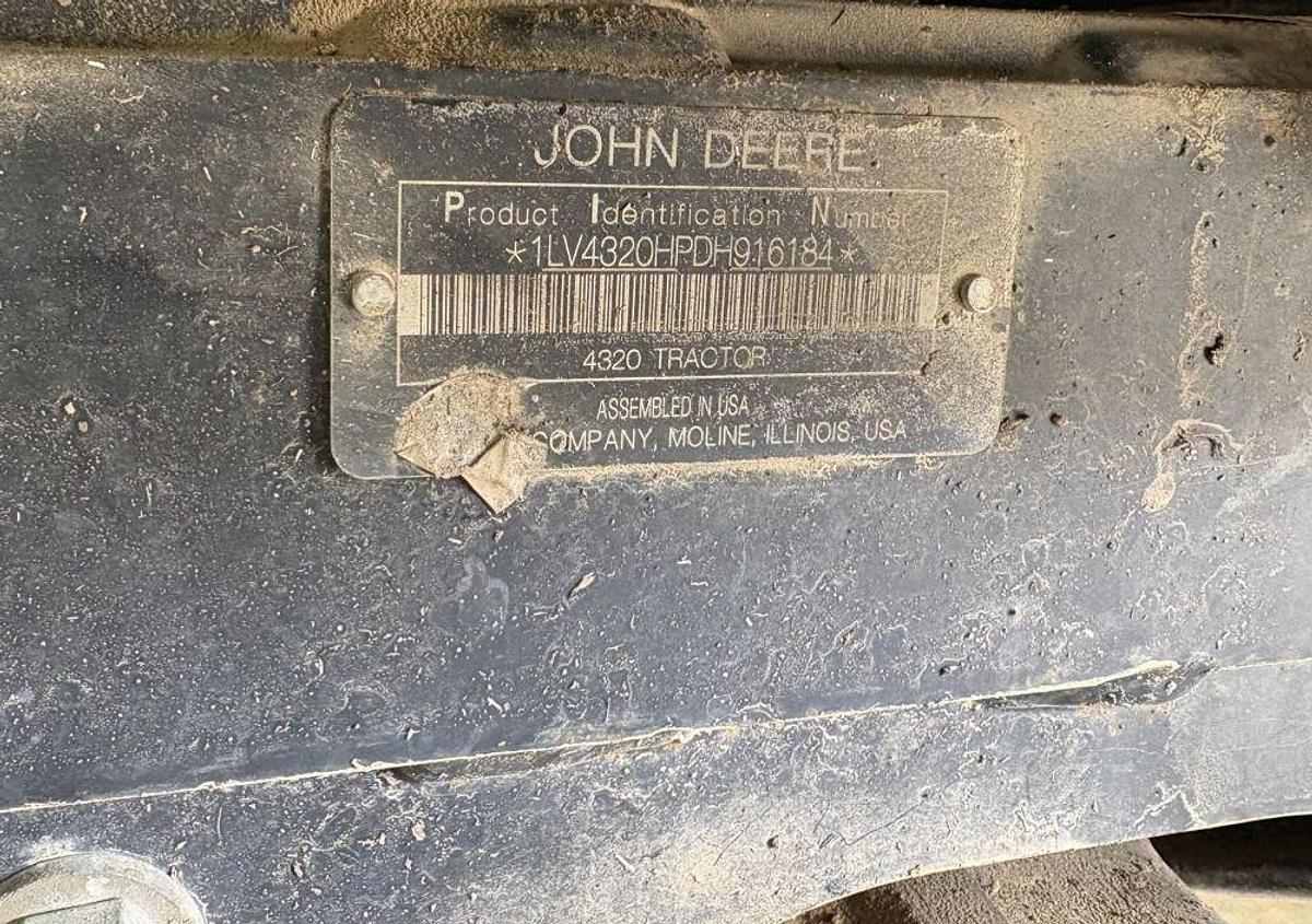 Used 2013 John Deere 4320