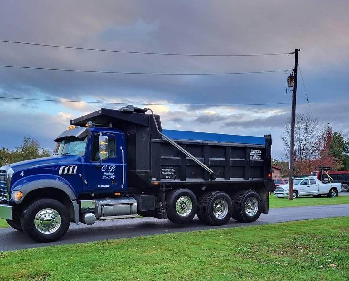Used 2009 Mack Granite GU713 Dump Truck