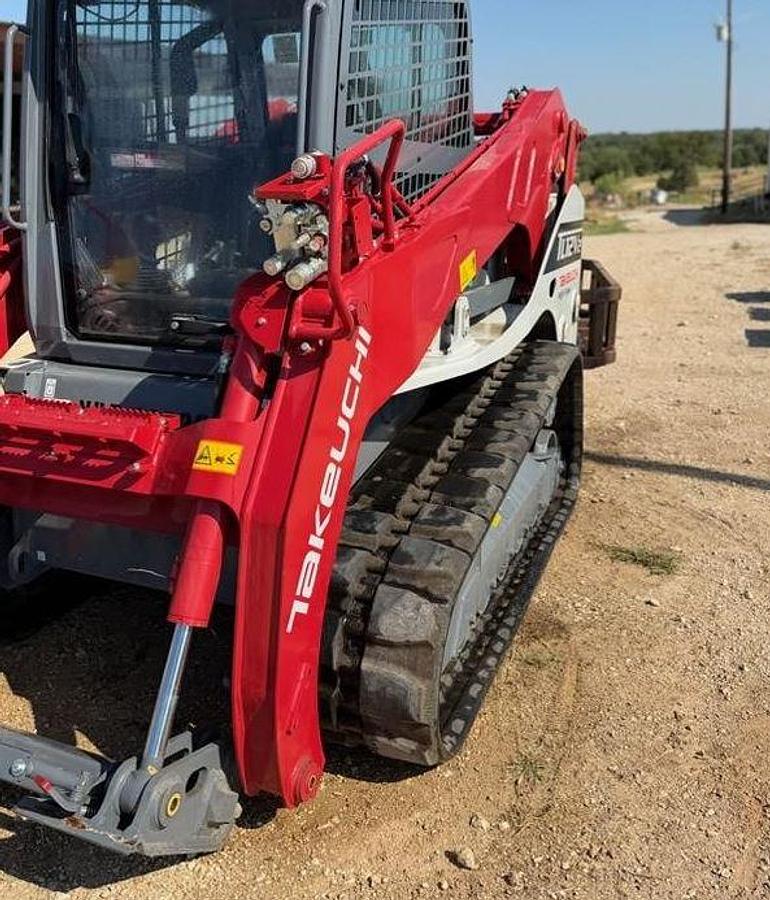 Used 2022 Takeuchi Tl12v2 Skid Steer & FAE Mulcher