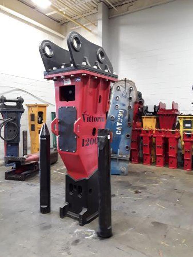 Used 2024 Vittoria 12000 Impact Energy Hydraulic Hammer