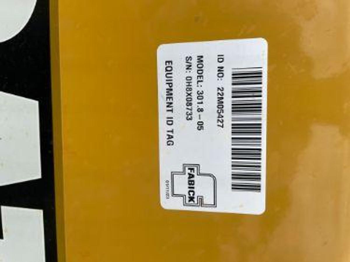 Used 2023 CATERPILLAR 301 8C Mini Excavator