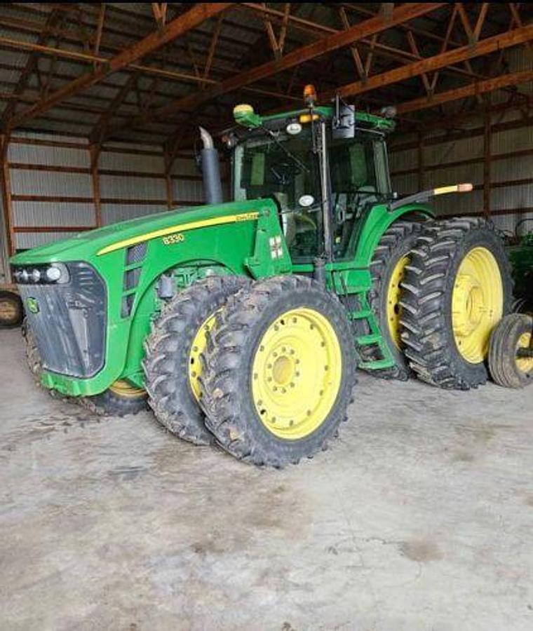 Used 2007 JOHN DEERE 8330 With 840 Loader