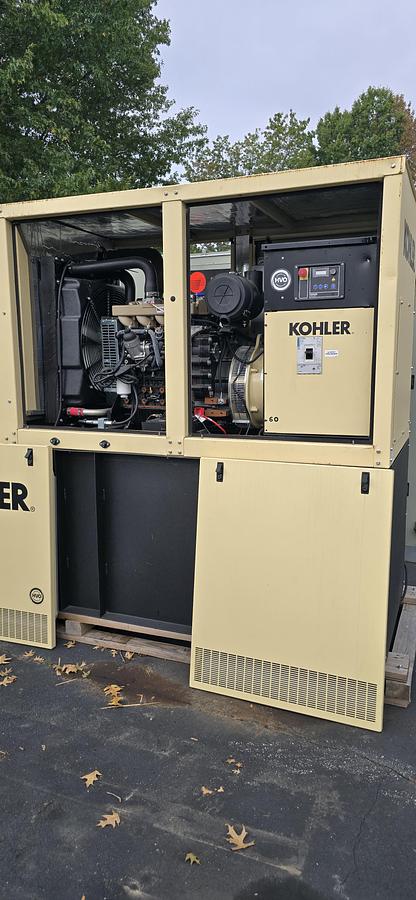 Used 2025 Kohler 60REOZK 60kW Diesel Generator