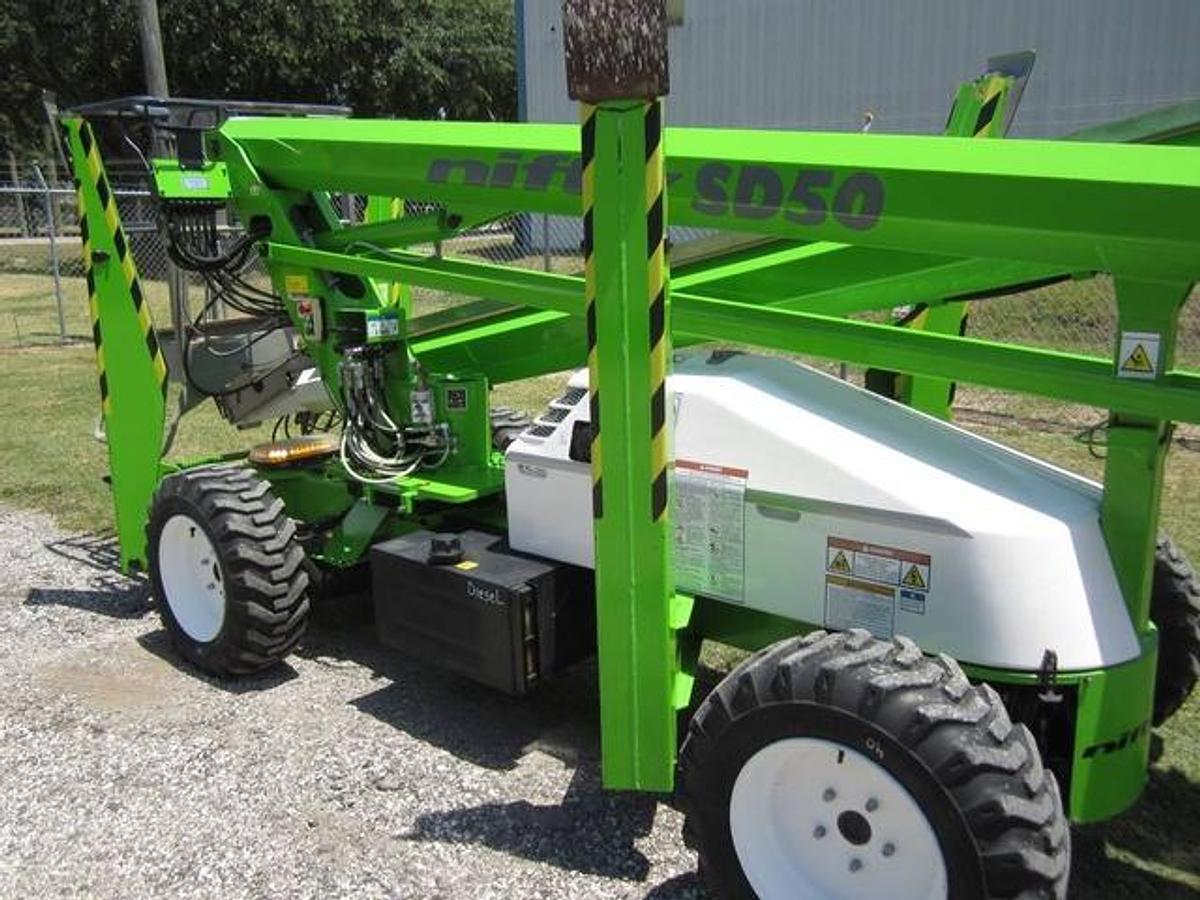 Used 2015 Nifty Lift SD50 4wd Boom/Bucket Lift