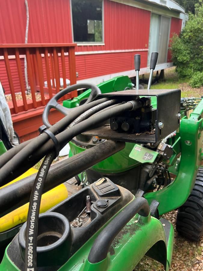 Used 2023 John Deere 3038E Tractor with Loader and Box Blade