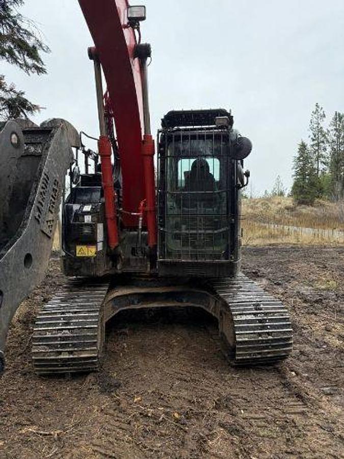 Used 2021 Linkbelt 145X 4 DZ Excavator with Dozer Blade