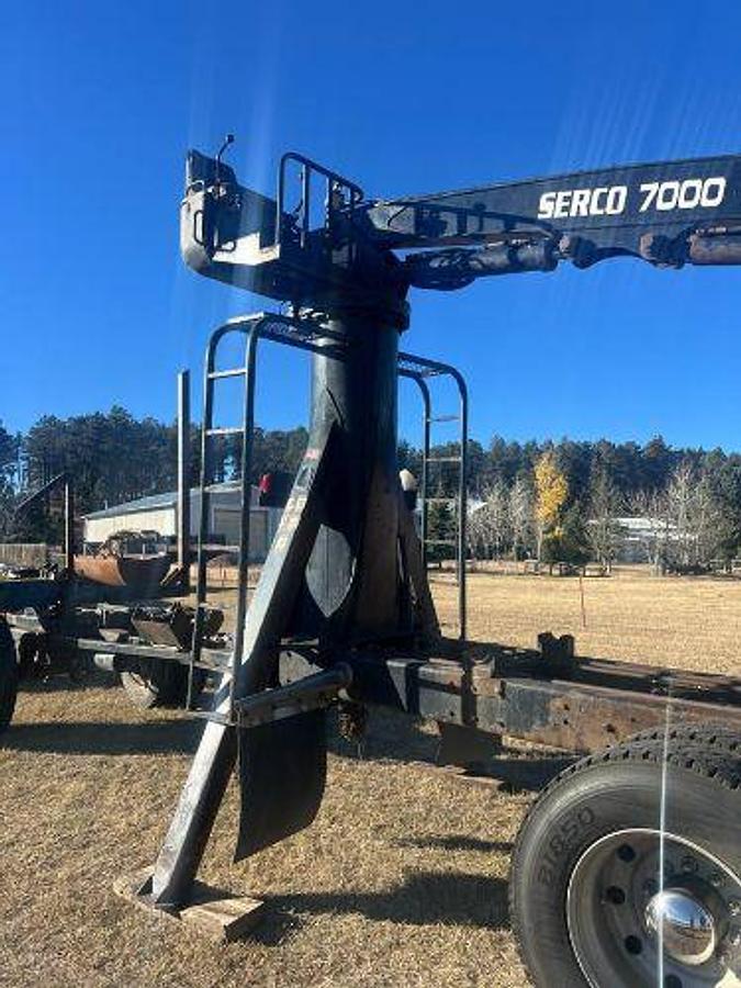 Used 2019 Serco 7000 Log Trailer and Loader