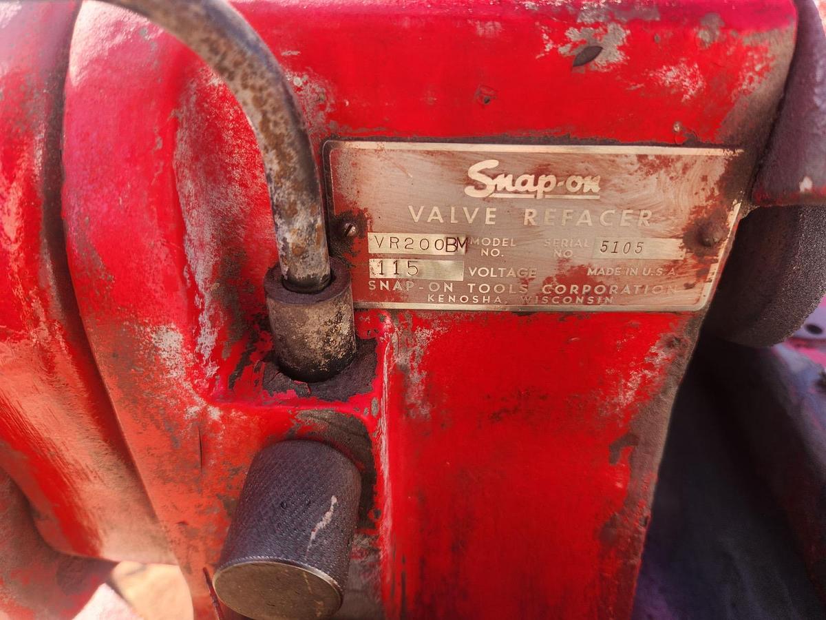Used Snap-On Valve Refacer Machine