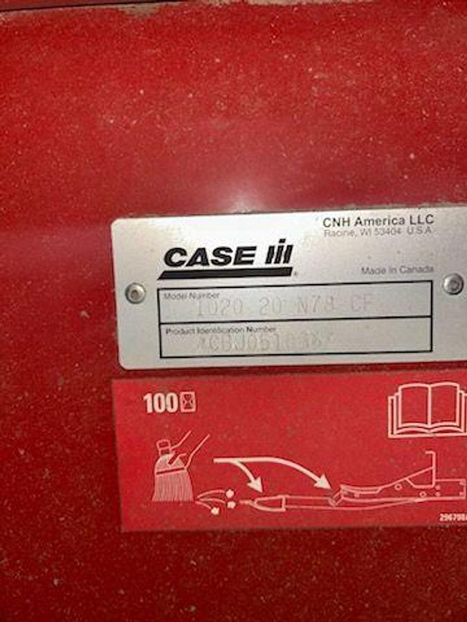 Used Case IH 1020 Platform Header