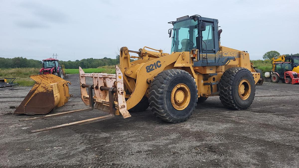 Used 2001 Case 821C Wheel Loader