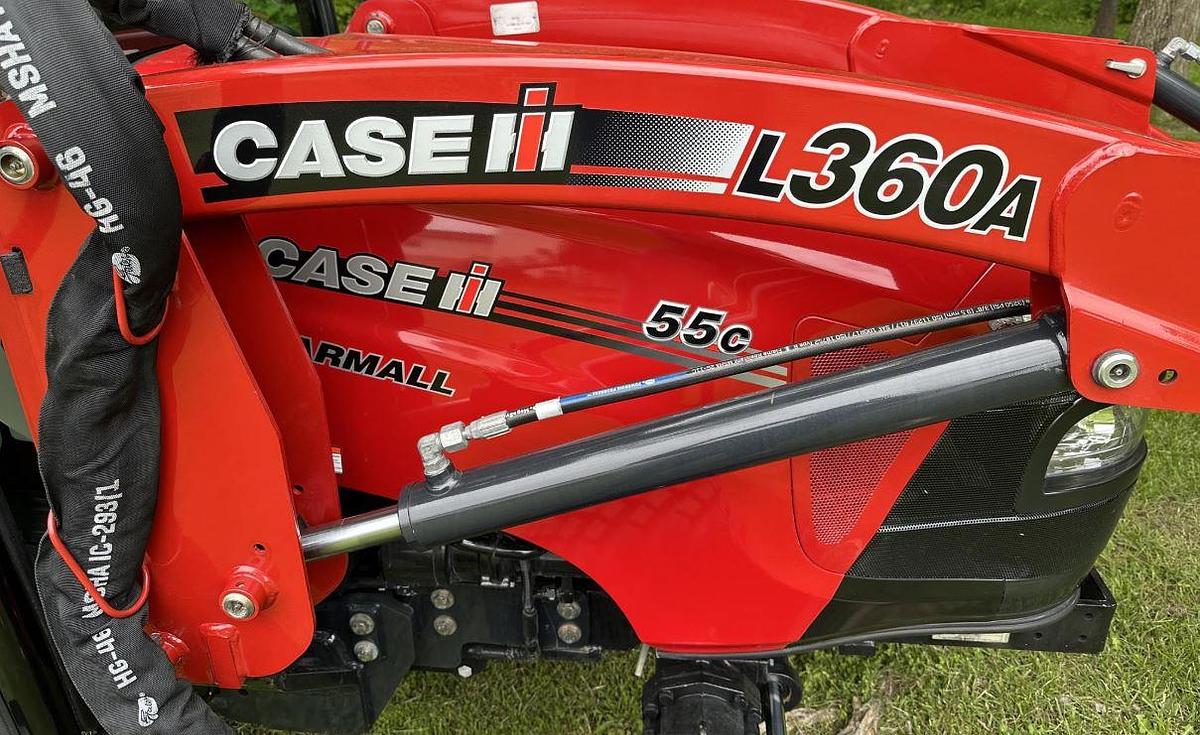 Used 2024 CASE IH FARMALL 55C Tractor