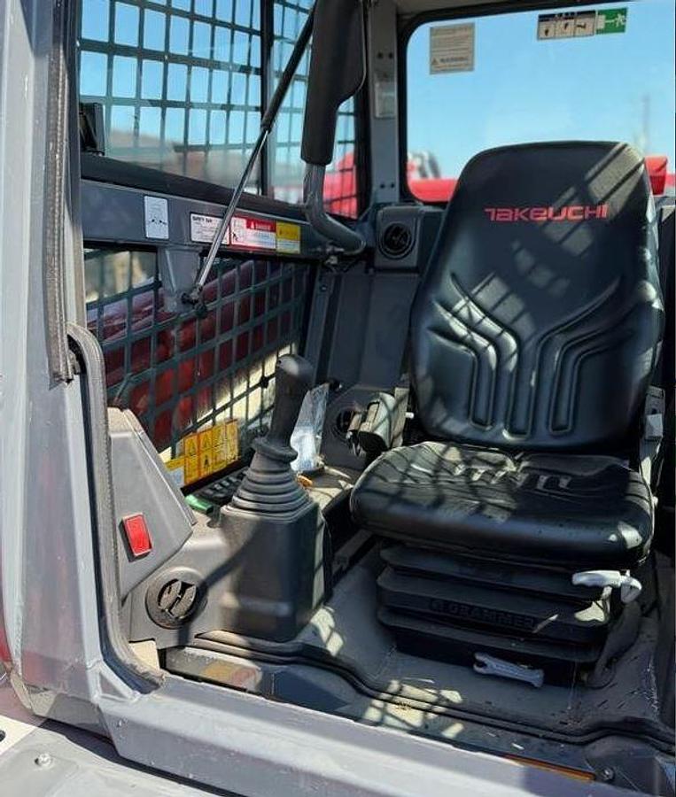 Used 2022 Takeuchi Tl12v2 Skid Steer & FAE Mulcher