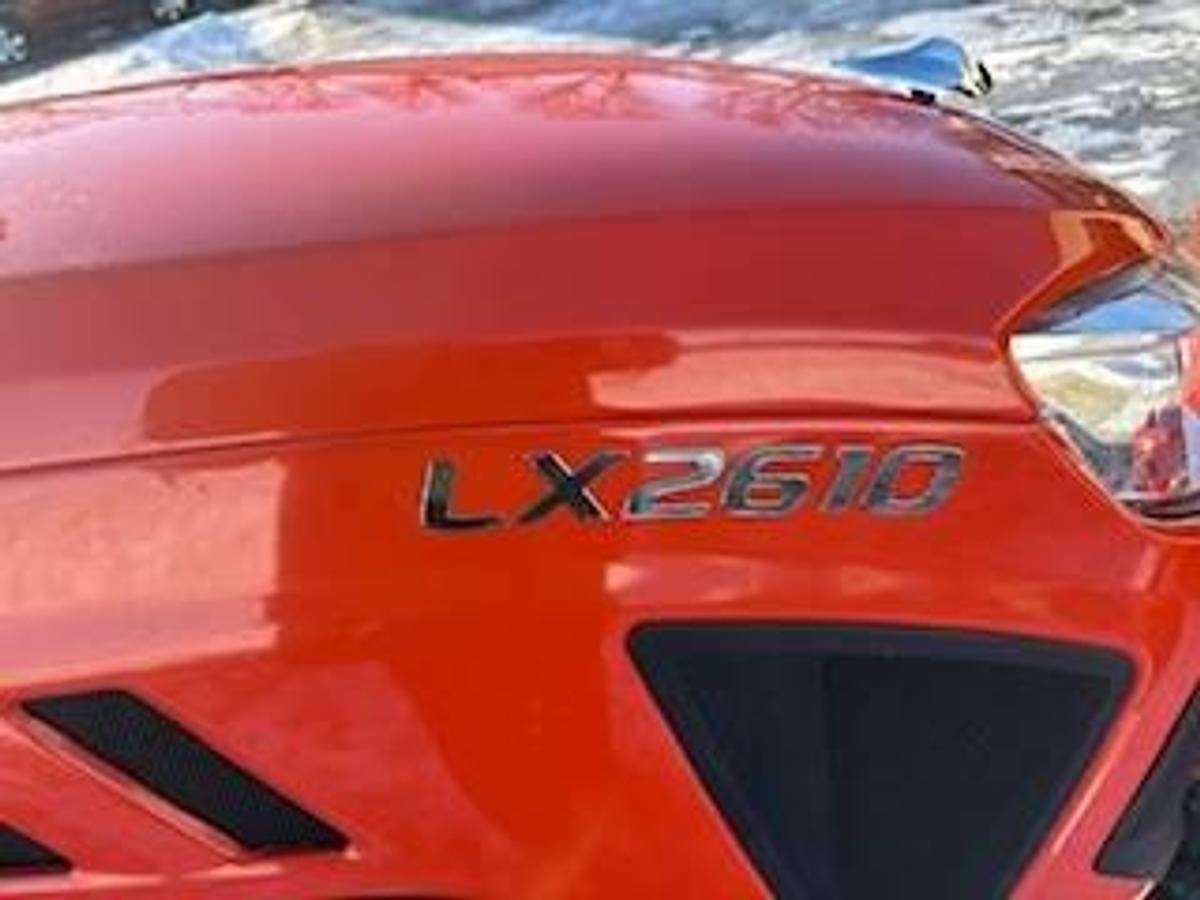 Used 2020 Kubota 2610 TRACTOR, BLOWER, MOWER