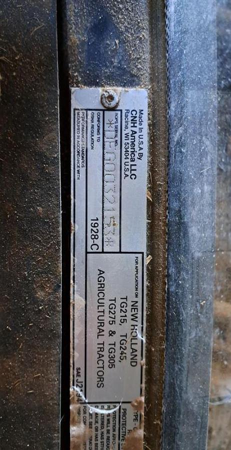 Used 2007 NEW HOLLAND TG275