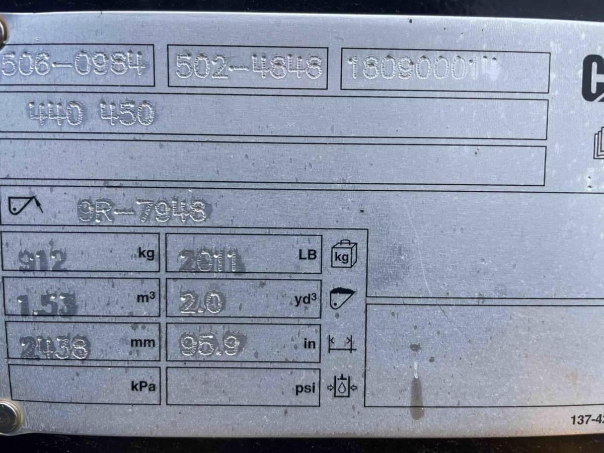 Used 2019 Caterpillar 440 Extended Backhoe Loader