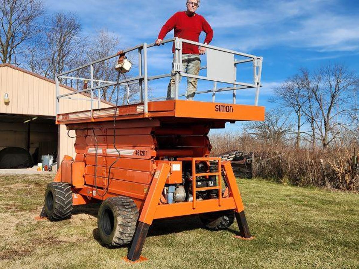 Used 2007 SIMON scissor lift