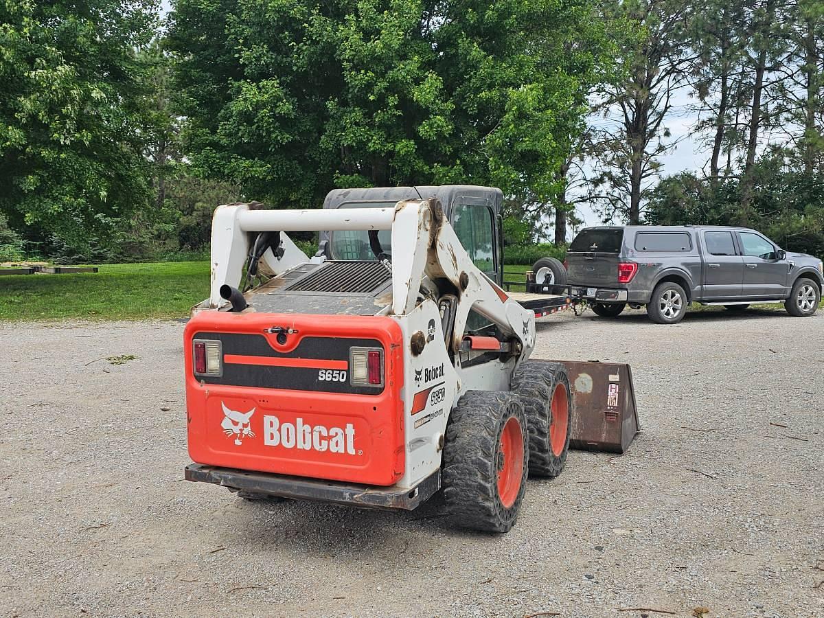Used 2018 Bobcat S650 w/ Pj Tilt Trailer