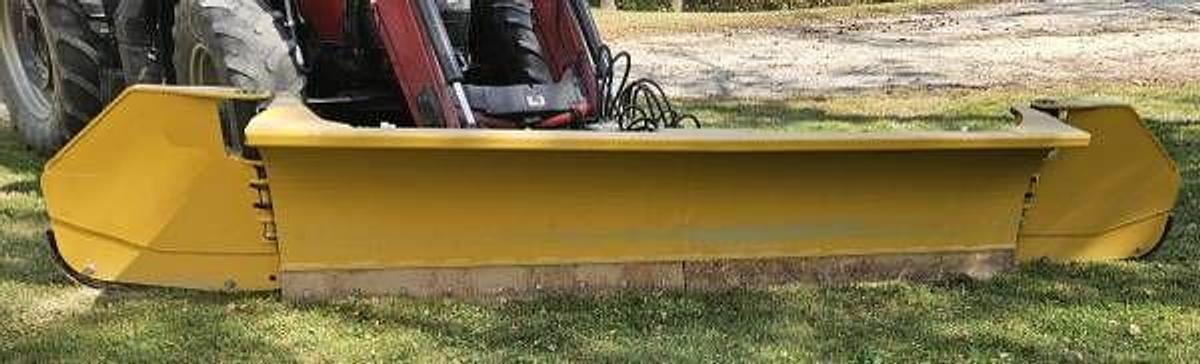 Used 2014 HLA 1016 Blade Box and Snowplow