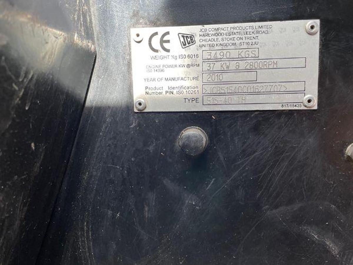 Used 2010 JCB 515-40