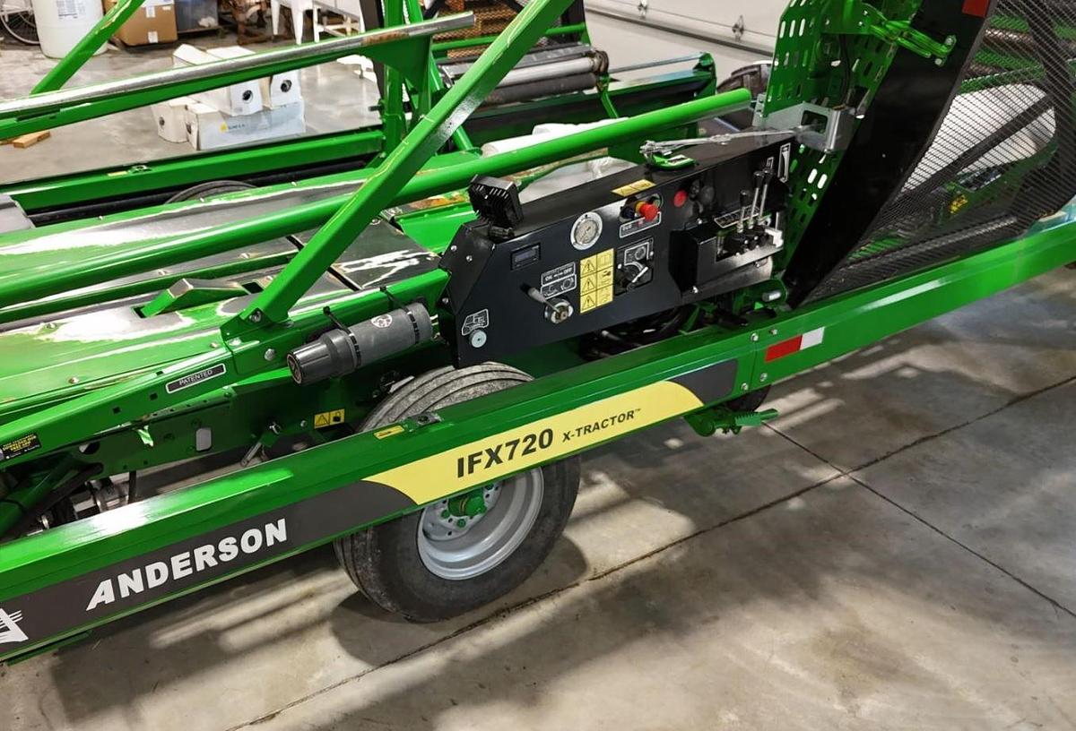 Used 2022 Anderson IFX720 Inline Bale Wrapper – New Honda Engine, Remote Control & Auto Steering