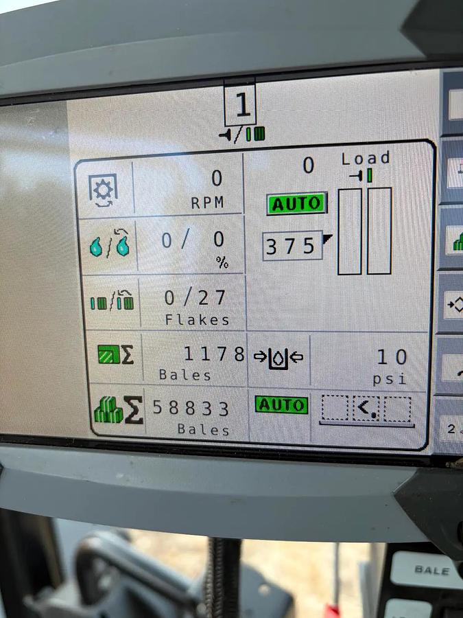 Used 2019 Massey Ferguson 2270 XD High-Density Baler with AC 25 Accumulator