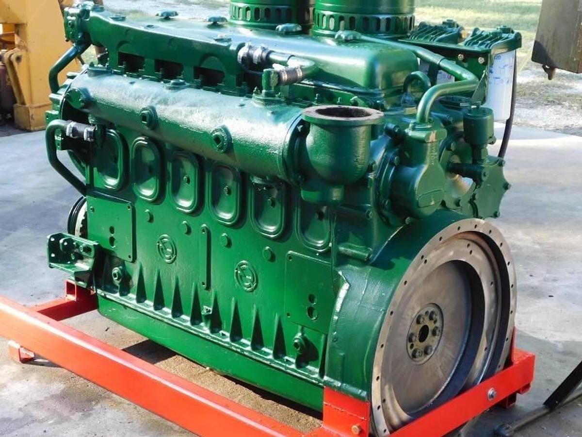 Used 1977 Detroit Diesel 6-71N Industrial Diesel Engine