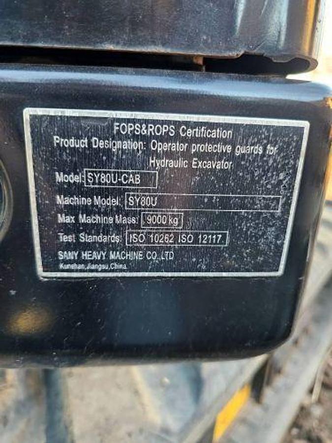 Used 2021 Sany SY80U