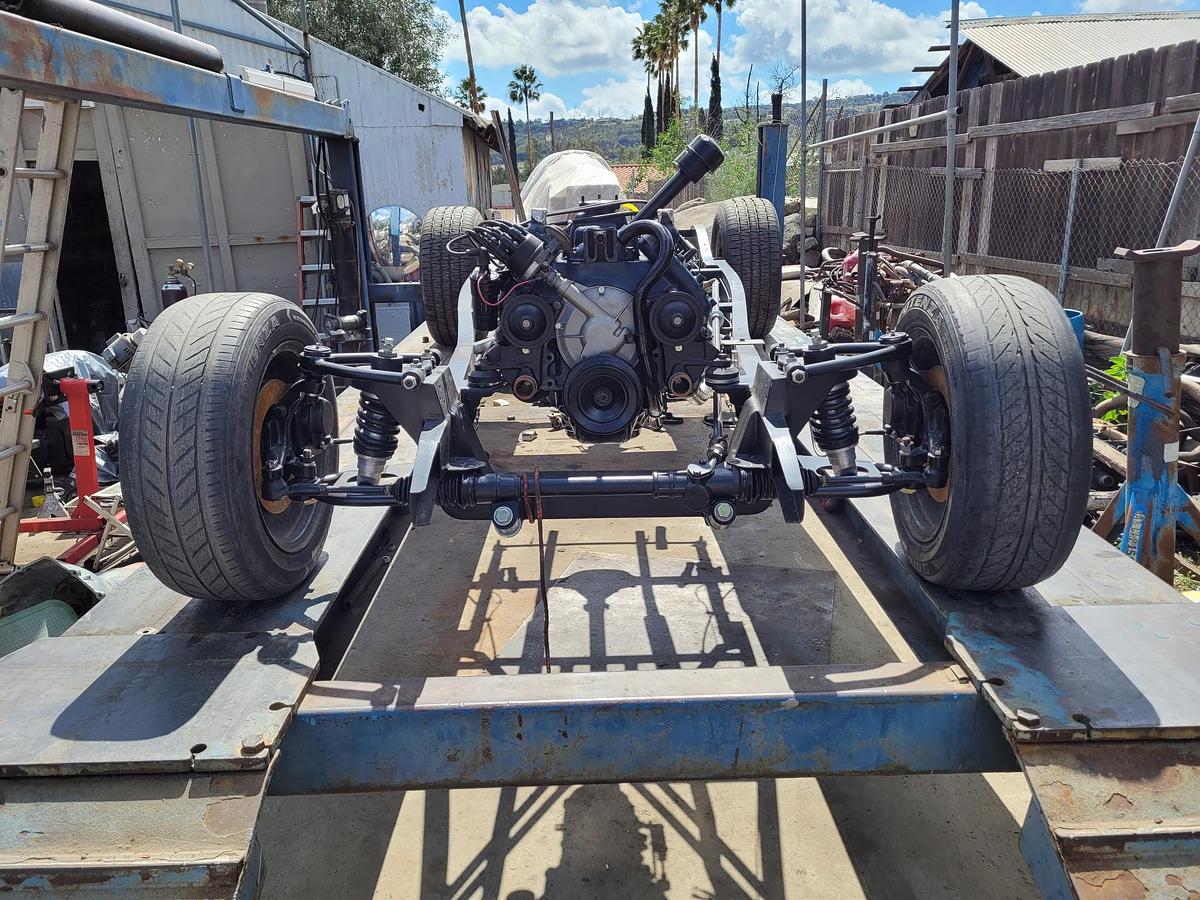 Used 1993 BenPak 4 Post Auto Lift with Front and Back Ententions