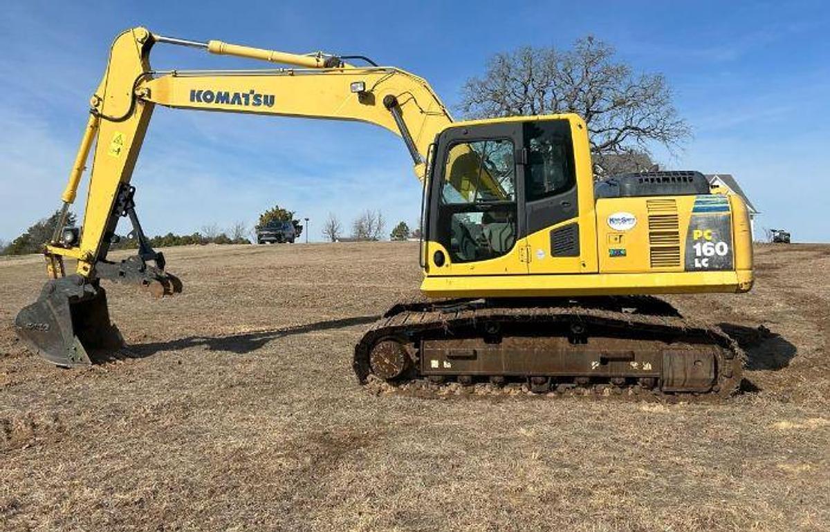 Used 2008 KOMATSU PC160 8