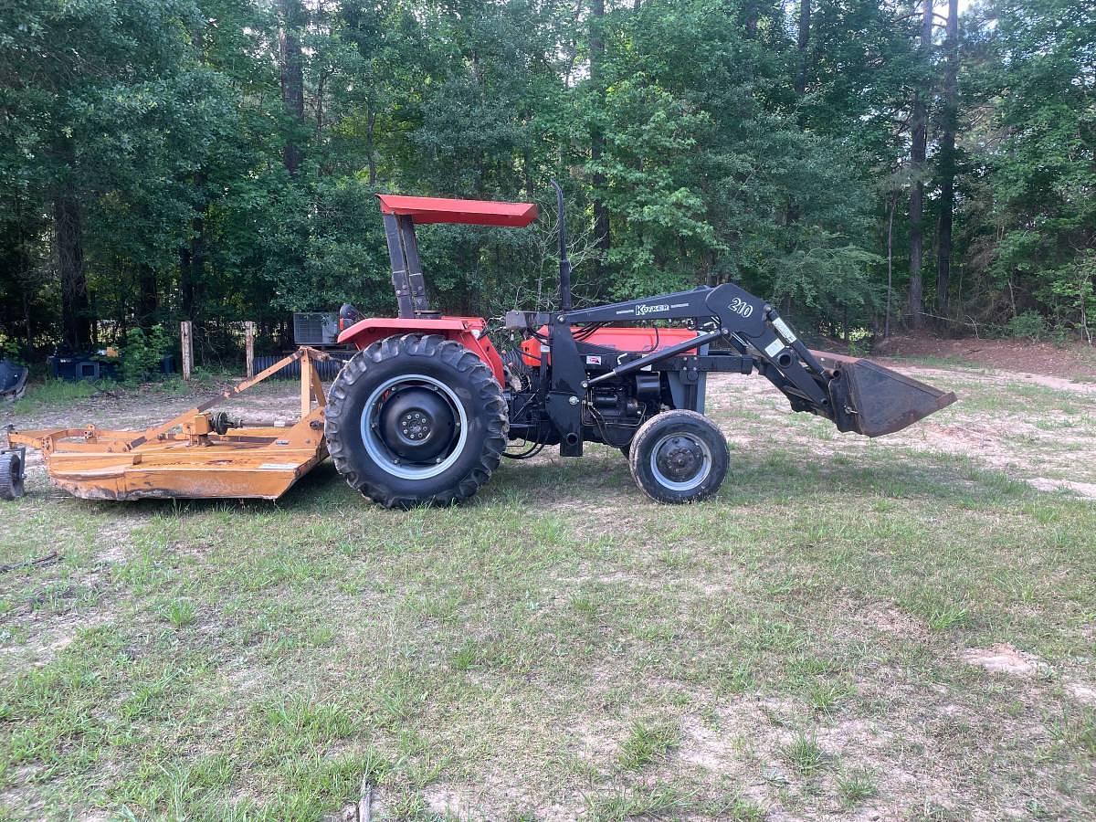 Used 2003 Tafe 45 Di Tractor Koyker Front-End Loader