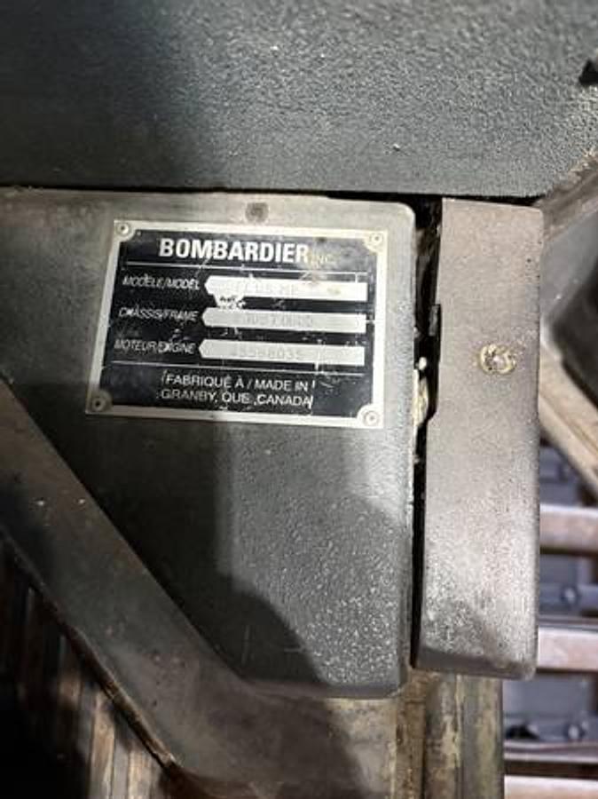 Used 1997 Bombardier Plus Mp Snowcat – Front Blade & Rear Tiller