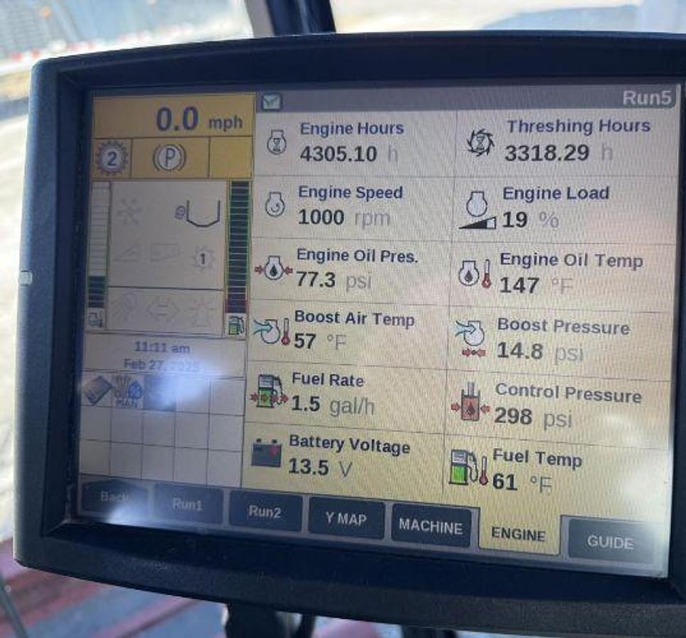 Used 2009 Case IH 7120 Combine RWA