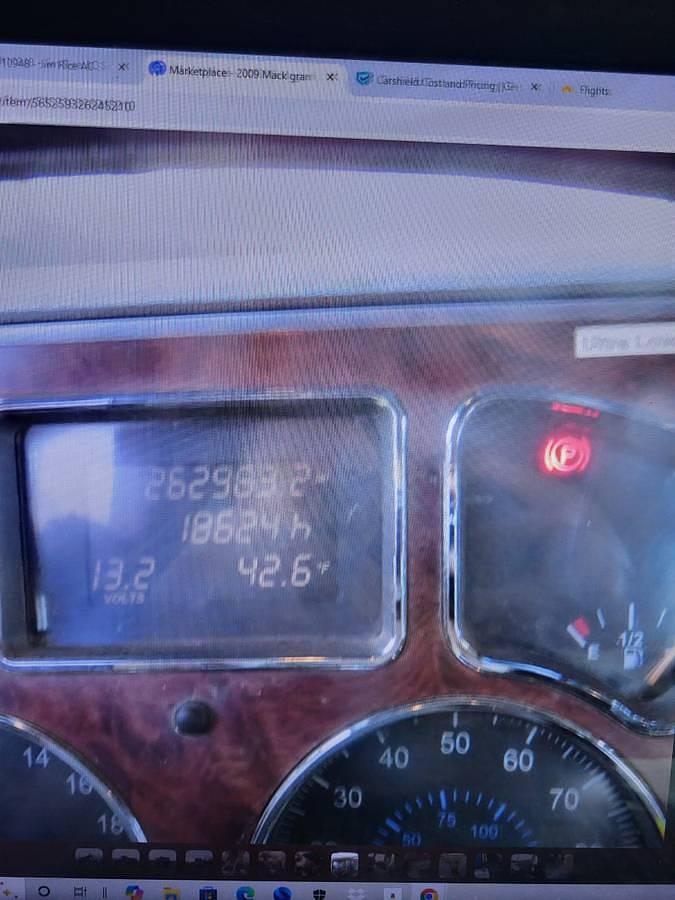 Used 2009 Mack Granite GU713 Dump Truck