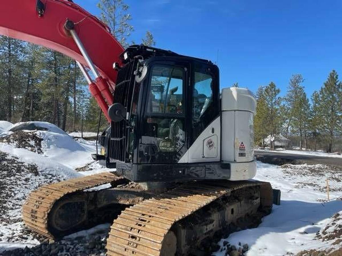 Used 2021 Linkbelt 245X 4 DZ Excavator with Dozer Blade