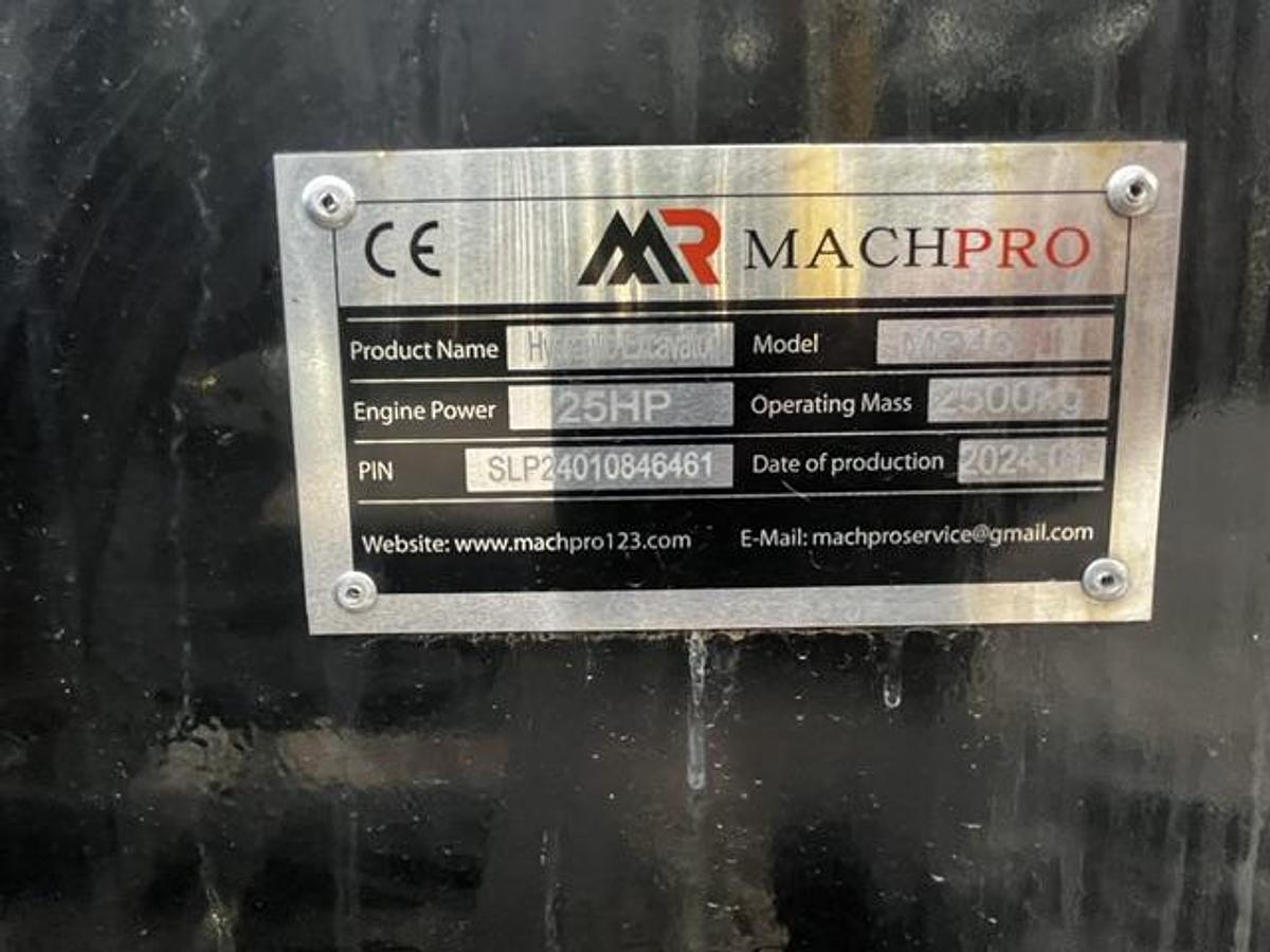 Used 2024 MachPro MP46 Mini Excavator