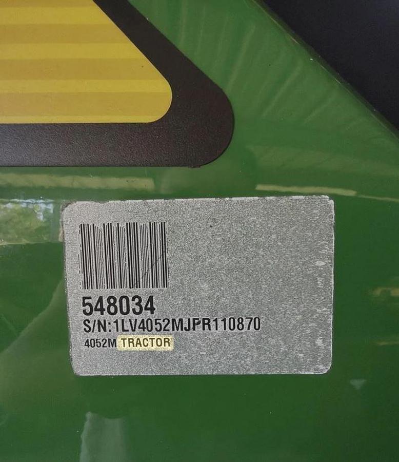 Used 2024 JOHN DEERE 4052M Tractor