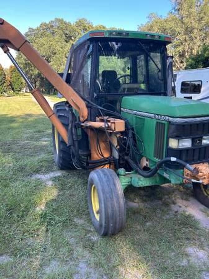 Used 2001 John Deere 6300 Boom Mower / Tree Trimmer