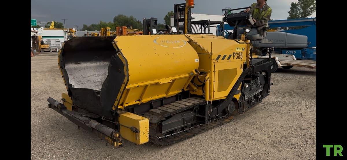 Used 2017 Weiler P385B Track Asphalt Paver | Cat Diesel | 4,700 Hours | 8'–15'6" Paving Width | Grade Control Ready