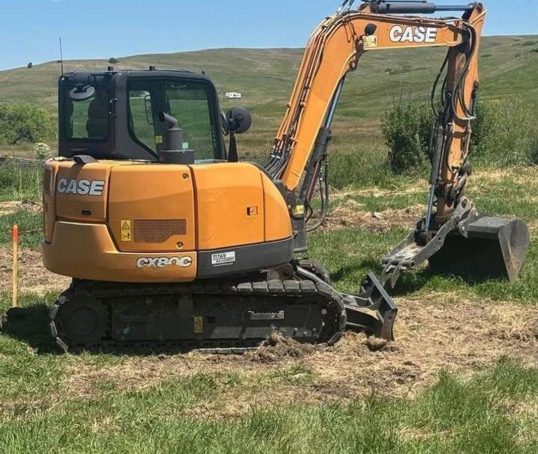 Used 2021 CASE CX80C Excavator