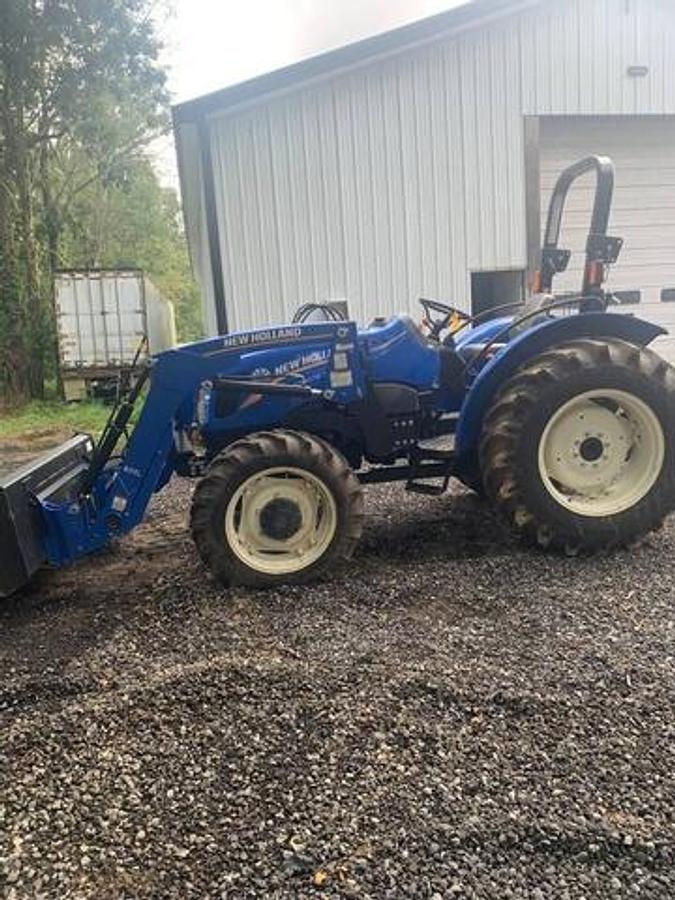 Used 2022 New Holland Workmaster 70 with Front Loader
