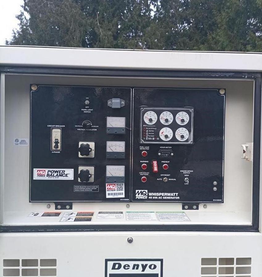 Used 2020 MULTIQUIP WHISPERWATT DCA45SSIU4F Generator