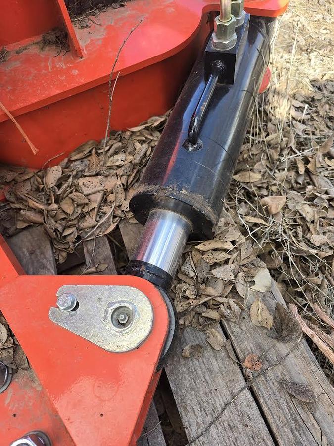 Used 2024 Agrotk Topcat ECSSRB Hydraulic Tree Shear & Grapple Skid Steer Attachment (15")